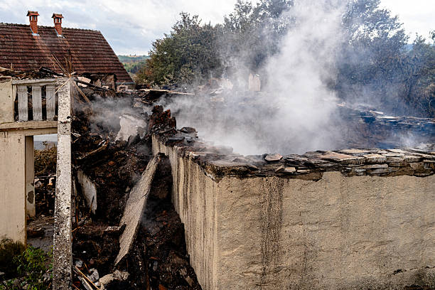 Professional Fire Damage Removal technician working in Gibsonton, FL